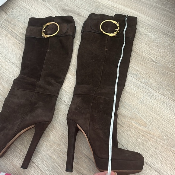 Gucci brown suede boots - Picture 13 of 14